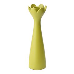 Подсвечник Laminaria, 23 см, лайм, Bergenson Bjorn