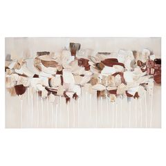 Панно декоративное Fleur, 70х120 см, бежевое, Bergenson Bjorn
