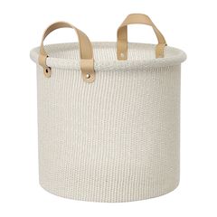 Корзина для хранения Sustainable collection, ?32х28 см, молочная, Bergenson Bjorn
