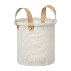Корзина для хранения Sustainable collection, ?22х23 см, молочная, Bergenson Bjorn