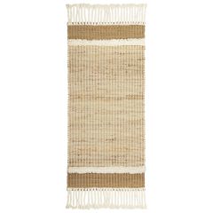 Ковер из джута и шерсти Mumbai из коллекции Ethnic, 70x160см, Tkano