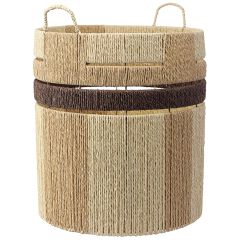 Корзина плетеная Bongo Chocolate из коллекции Ethnic, размер M, Tkano