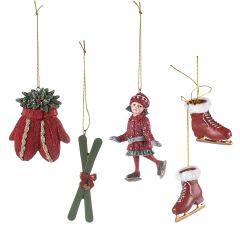 Набор ёлочных украшений Heritage Holidays из коллекции New Year Essential, Tkano