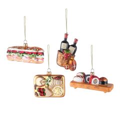 Набор ёлочных украшений Christmas feast коллекции New Year Essential, Tkano