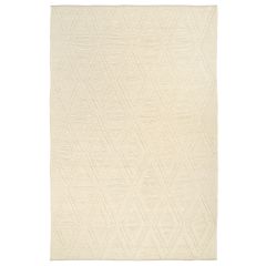 Ковер из шерсти и переработанного хлопка Shillong из коллекции Ethnic, Tkano