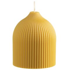 Свеча декоративная цвета карри из коллекции Edge, 10,5см, Tkano