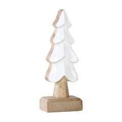 Декор новогодний Snowy tree из коллекции New Year Essential, 20 см, Tkano