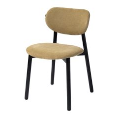 Стул Раунд (Round), рогожка, песочный, Bergenson Bjorn, Цвет: песочный