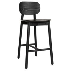 Стул барный Saga, темно-серый, LATITUDE