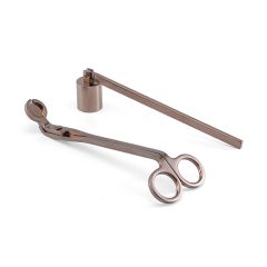 Набор аксессуаров для свечей дымчато-коричневого цвета из коллекции Essential, Tkano