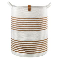 Корзина для хранения Thea 35х48 см, бежевая/горчичная, Bergenson Bjorn