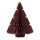 Декор новогодний Honeycomb tree бордового цвета из коллекции New Year Essential, Tkano