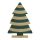 Декор новогодний Trendy stripes из джута и гофрированного картона из коллекции New Year Essential, Tkano Декор новогодний Trendy stripes из джута и гофрированного картона из коллекции New Year Essential, Tkano