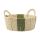 Корзина плетеная круглая Bodhran Nature из коллекции Ethnic, размер M, Tkano