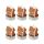 Набор декоративных свечей Gingerbread houses из коллекции New Year Essential, Tkano