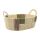 Корзина плетеная овальная Bodhran Nature из коллекции Ethnic, размер S, Tkano