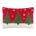 Подушка вязаная с новогодним рисунком Festive Wood из коллекции New Year Essential, 40x60 см, Tkano
