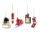 Набор ёлочных украшений Vogue коллекции New Year Essential, Tkano