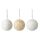 Набор ёлочных украшений White elegance коллекции New Year Essential, 3 шт., Tkano Набор ёлочных украшений White elegance коллекции New Year Essential, 3 шт., Tkano