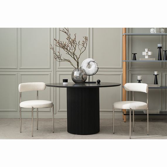 Стол обеденный Loun, 120 см, черный, Bergenson Bjorn, изображение 4