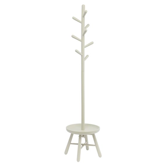 Вешалка напольная Droppe, слоновая кость, LATITUDE, Цвет: слоновая кость
