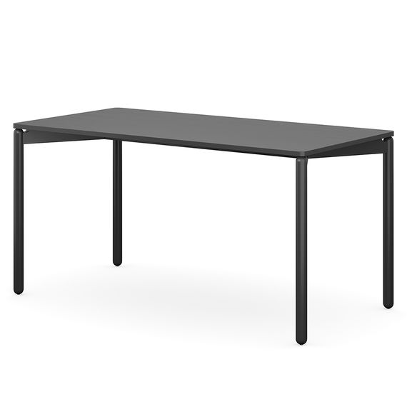 Стол обеденный Saga, 75х150 см, темно-серый, LATITUDE