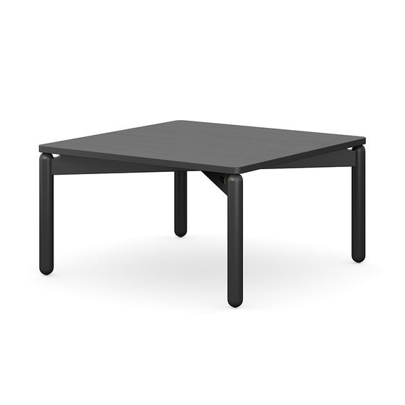 Столик кофейный Saga, 75х75 см, темно-серый, LATITUDE, Цвет: темно-серый