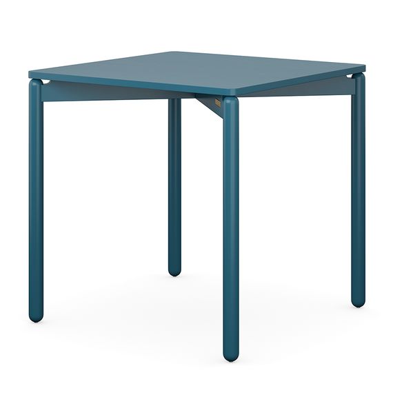 Стол обеденный Saga, 75х75 см, сине-зеленый, LATITUDE, Цвет: синий/зеленый