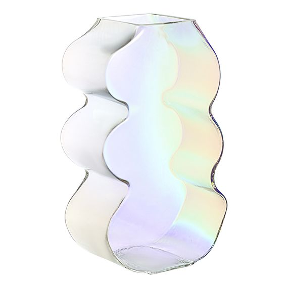 Ваза Wavy, 25 см, перламутр, Bergenson Bjorn