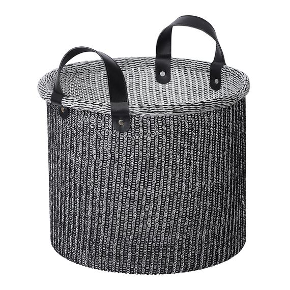 Корзина для хранения Sustainable collection, 18 л, черная, Bergenson Bjorn, Цвет: черный