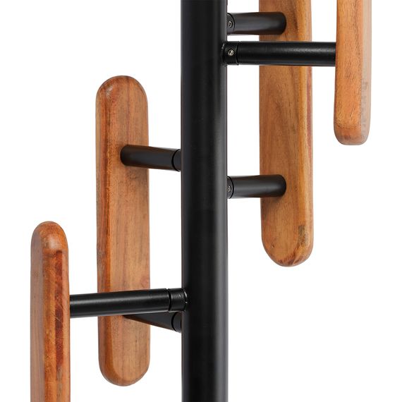 Вешалка напольная Fem, черная, LATITUDE, Цвет: черный, изображение 7