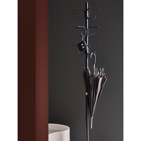 Вешалка напольная Mera, черная, LATITUDE, Цвет: черный, изображение 3