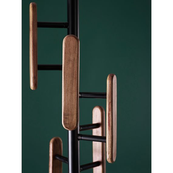 Вешалка напольная Fem, черная, LATITUDE, Цвет: черный, изображение 5