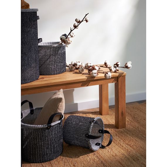 Корзина для хранения Sustainable collection, 11 л, черная, Bergenson Bjorn, Цвет: черный, изображение 3