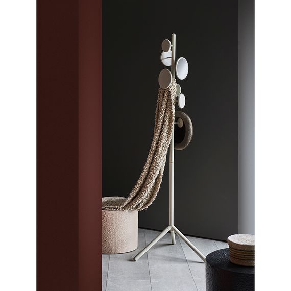 Вешалка напольная Lingon, слоновая кость, LATITUDE, Цвет: слоновая кость, изображение 5