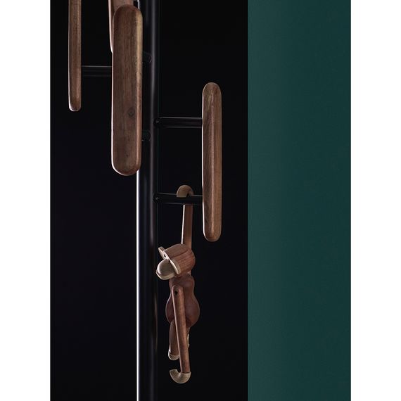 Вешалка напольная Fem, черная, LATITUDE, Цвет: черный, изображение 4