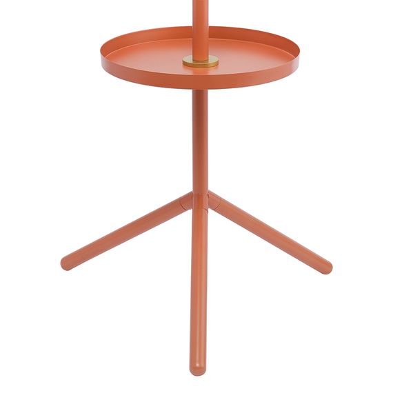 Вешалка напольная с полкой Lingon, терракотовая, LATITUDE, Цвет: терракотовый, изображение 7