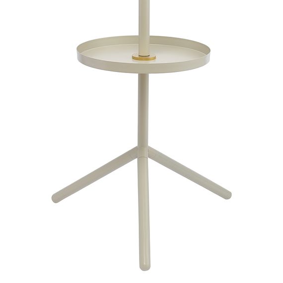 Вешалка напольная с полкой Lingon, слоновая кость, LATITUDE, Цвет: слоновая кость, изображение 7