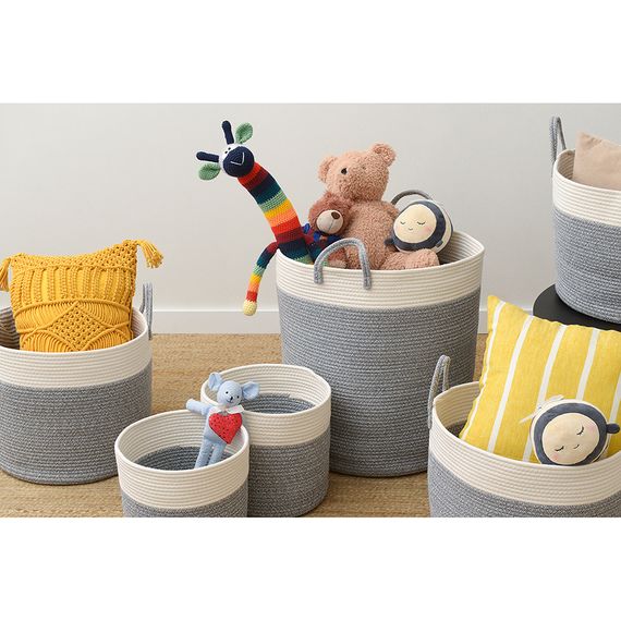 Кашпо Gerd, 30х29 см кремовое/светло-серое, Bergenson Bjorn, Цвет: кремовый/светло-серый, изображение 3