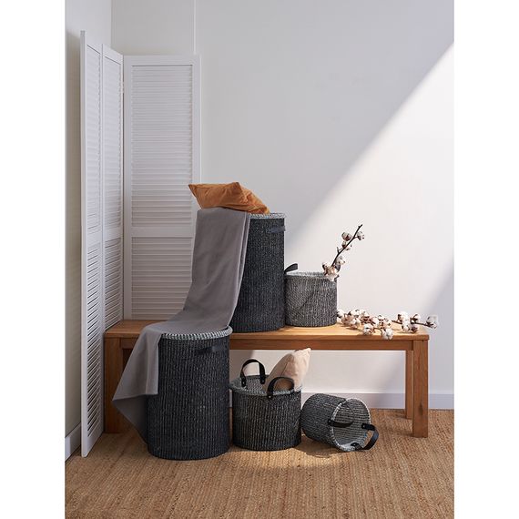 Корзина для хранения Sustainable collection, 18 л, черная, Bergenson Bjorn, Цвет: черный, изображение 2