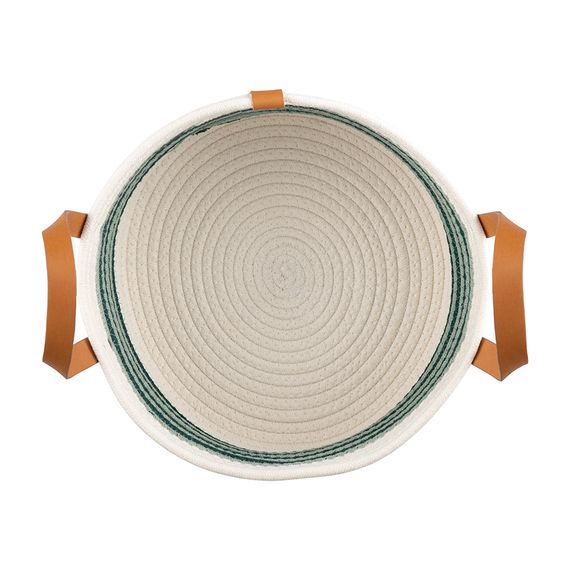 Корзина для хранения Helly 30х15 см, бежевая/зеленая, Bergenson Bjorn, изображение 6