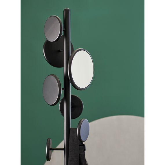 Вешалка напольная Lingon, черная, LATITUDE, Цвет: черный, изображение 6