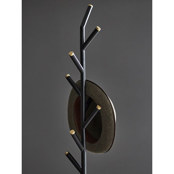 Вешалка напольная Gren, черная, LATITUDE, Цвет: черный, изображение 3