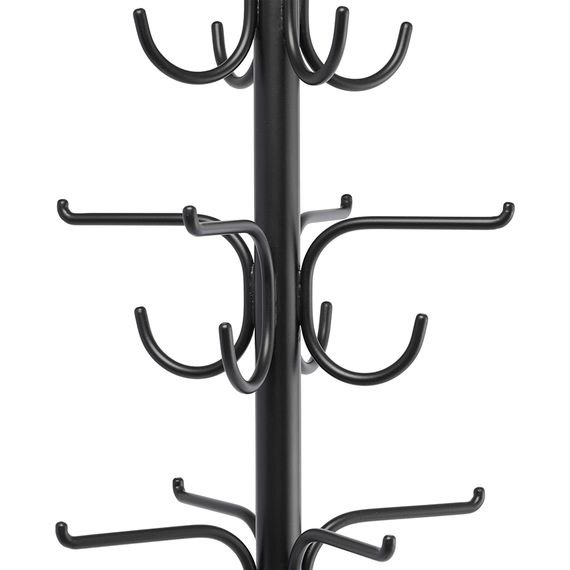 Вешалка напольная Mera, черная, LATITUDE, Цвет: черный, изображение 9