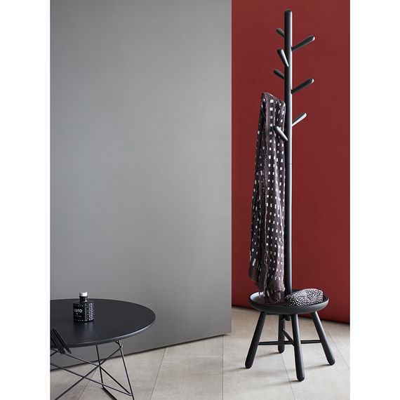 Вешалка напольная Droppe, черная, LATITUDE, Цвет: черный, изображение 2