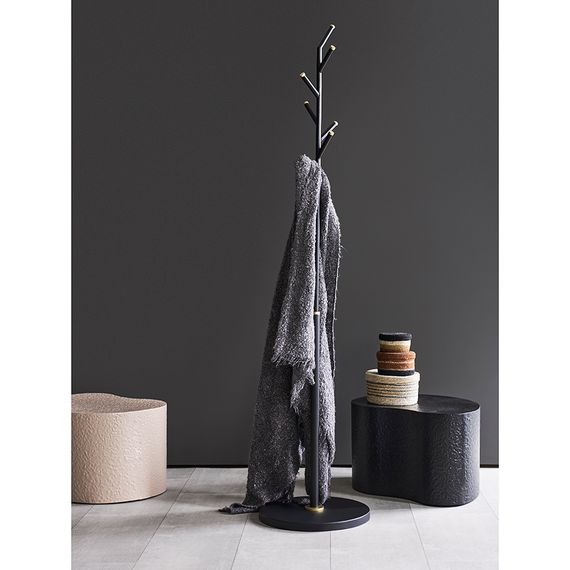 Вешалка напольная Gren, черная, LATITUDE, Цвет: черный, изображение 2