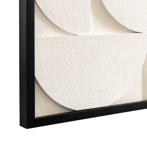 Панно декоративное с эффектом 3D Minimalism, 40х40 см, белый, Bergenson Bjorn, изображение 5