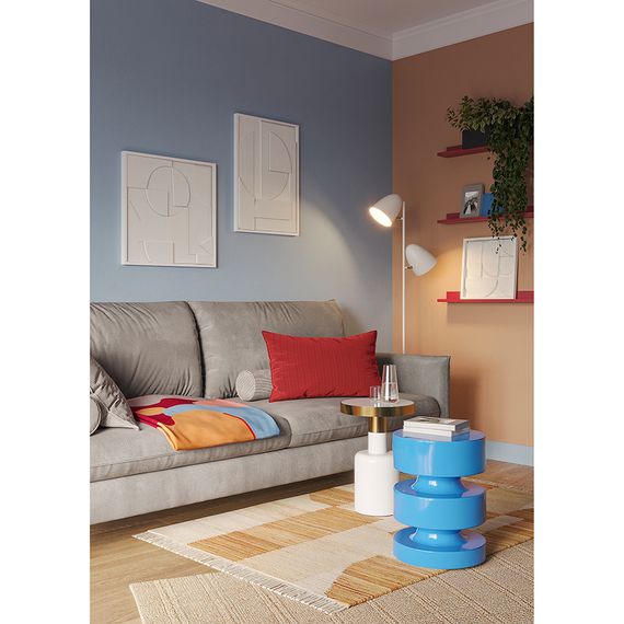 Панно декоративное с эффектом 3D Minimalism, с белой рамой, 40х40 см, Bergenson Bjorn, изображение 2