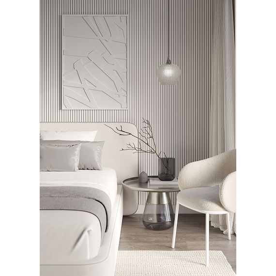 Панно декоративное с эффектом 3D Minimalism, с белой рамой, 70х100 см, Bergenson Bjorn, изображение 2