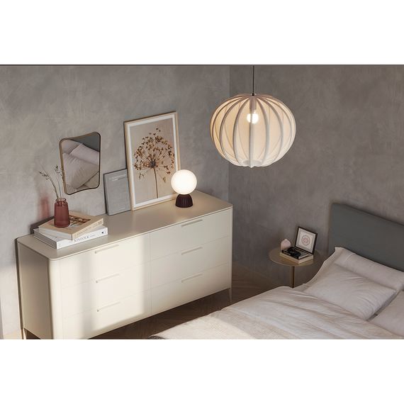 Лампа настольная Texture Moon, 20х29 см, вишневая, Bergenson Bjorn, изображение 3